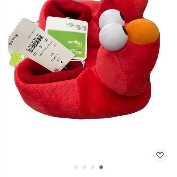 NWT Sesame Street Boys/Girls Toddlers Slippers    - Picture 5 of 12